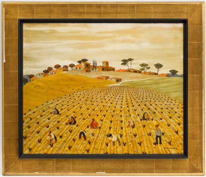 null Max SAVY (1918-2010)

The harvest

Oil on canvas, signed lower right

59 x 72...