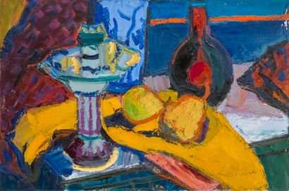 null Pierre AMBROGIANI (1907-1985)

Nature morte aux poires

Huile sur toile signée...