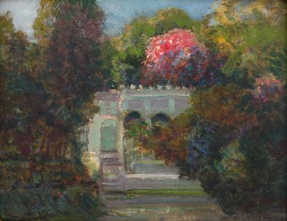 null 
Victor CHARRETON (1864-1936)




Garden in Algiers




Oil on cardboard




26,5...