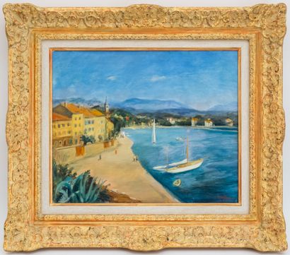 null Henri HAYDEN (1883 - 1970)

Port of Sanary sur Mer 

Oil on canvas, signed lower...