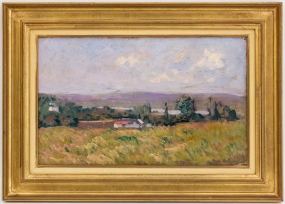null Albert Marie LEBOURG (1846 - 1928)

Country landscape

Oil on canvas, signed...