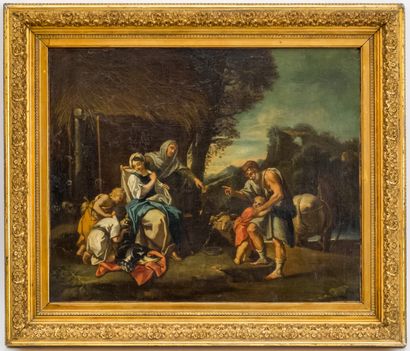 null french school 18th century

The return of the soldier

Oil on canvas

58 x 73...