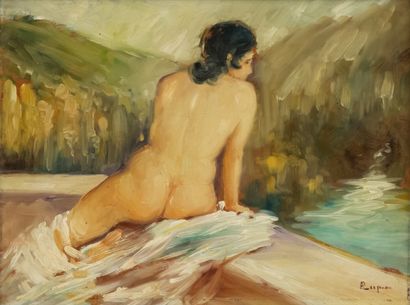 André-Pierre LUPIAC (1873-1956)

Bather

Oil...