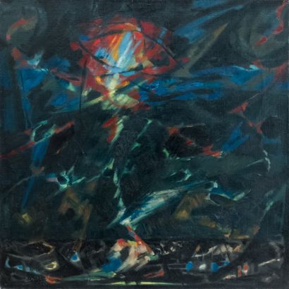 Jean BERTHOLLE (1909-1996)

Abstraction

Oil...