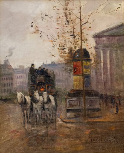 null Edouard CORTES (1882-1969)

Carriage near the Madeleine 

Oil on canvas, signed...