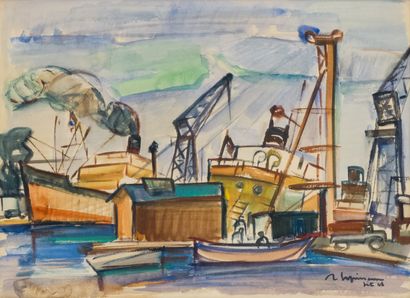 null Raymond ESPINASSE (1897-1985)

Party

Watercolor signed lower right and dated...