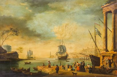 null Follower of LACROIX de MARSEILLE

The Port

Oil on canvas

98 x 147 cm