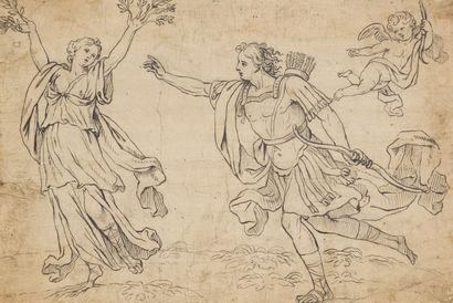 null ECOLE FRANCAISE XVIIIe

Apollon et Daphné

Encre sur papier

26 x 38 cm

(au...