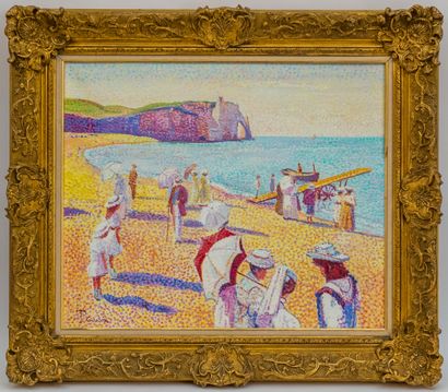 null P. GIRARD (XXth)

Impressionist landscape

Oil on canvas, signed lower left

52...