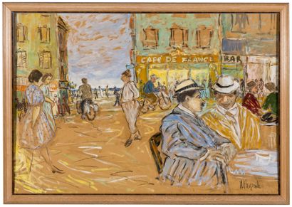 null Marc CLAUZADE

The café of France

Oil on paper, signed lower right

100 x 145...