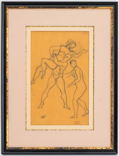 null André DERAIN (1880 - 1954)

Study of dancers

Pencil study on tracing paper

Stamp...