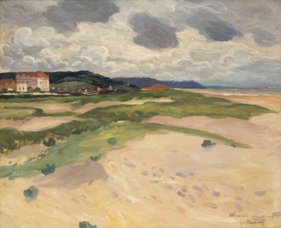 null 20th century french school

Deauville

Oil on canvas, trace of signature on...
