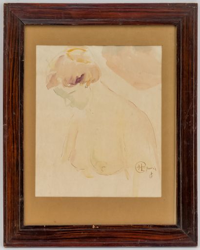 null Henry PARAYRE (1879-1970)

Study of a female nude

Watercolor monogrammed lower...