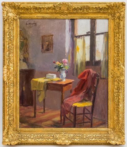 null Henri MARRE (1858 - 1927)

Interior

Oil on canvas, signed in the upper left...