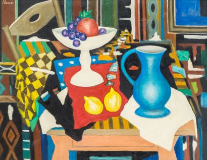null Roland CHANCO (1914 - 2017)

Still life with a bowl of fruit

Oil on canvas...