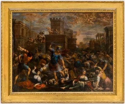 null Attributed to Carlo Francesco NUVOLONE (1609-1702)

The Massacre of the Innocents

Oil...