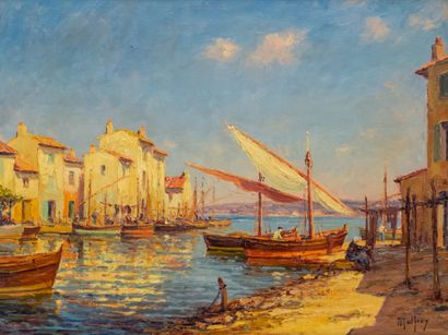 MALFROY (19th - 20th)

The Port of Martigues

Oil...