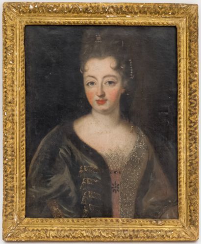null FRENCH SCHOOL, early 18th century

Portrait of a woman

Oil on canvas

41,5...