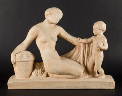 null Pierre TRAVERSE (1892-1979)

The Fertility

Terra cotta with patina signed on...