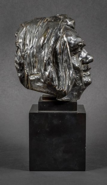 AUGUSTE RODIN (1840-1917) Auguste RODIN (1840-1917) 

Head of Balzac, last state,...