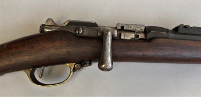 null Gras rifle of Gendarmerie with foot resulting from the transformation in 1877...