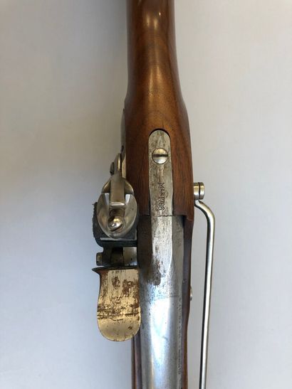 null Modern replica of a 1786 hussar flintlock musket by Pedersoli. Complete weapon,...