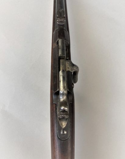 null Gras rifle of Gendarmerie with foot resulting from the transformation in 1877...
