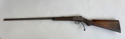 null Beautiful rifle of shooting or living room with block falling system Martini-Henry...