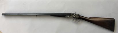 null Rifle juxtaposed gauge 16/65 with hammers and opening by key between these last....