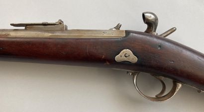 null Beautiful hunting rifle with percussion model 1859, manufacture Manufacture...
