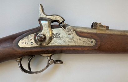 null Rifle US Civil War type Springfield 1863 of infantry. Manufactured in Bridesburg...