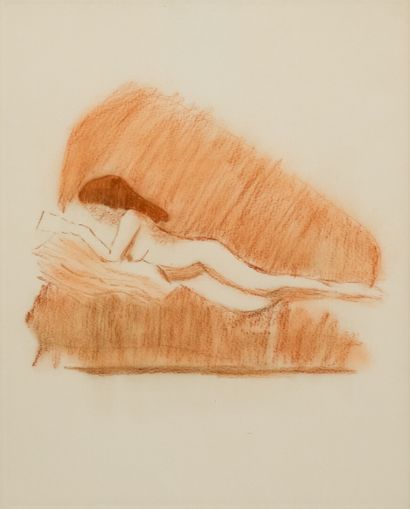 Paul BELMONDO (1898-1982)

Female nude reading

Sanguine...