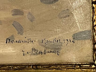 null ECOLE FRANCAISE XXe

Deauville

Huile sur toile portant une trace de signature...
