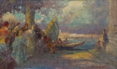 Gabriel GRIFFON (1866-1938)

Venice

Oil...