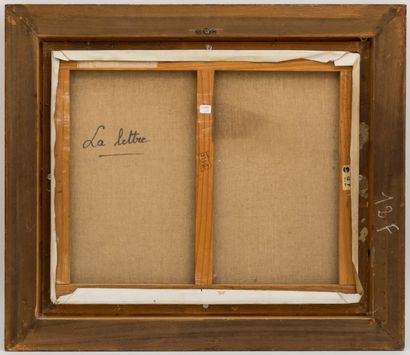 null Pierre CORNU (1895 - 1996)

La lettre

Huile sur toile signée en bas à droite

50...