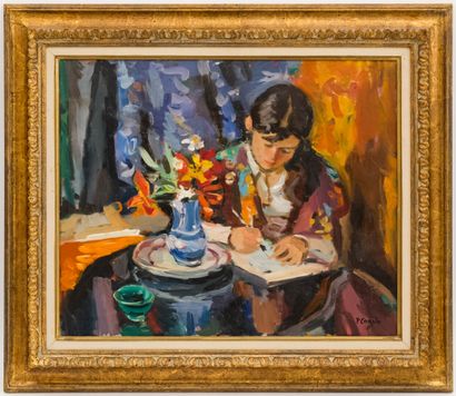 null Pierre CORNU (1895 - 1996)

The letter

Oil on canvas signed lower right

50...