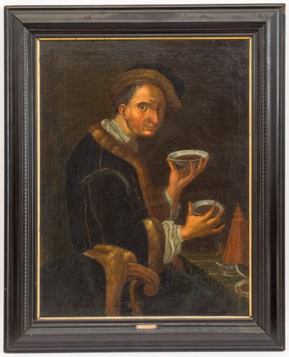 null 17th century HOLLAND SCHOOL

The Coffee Taster

Oil on canvas

86 x 65,5 cm...
