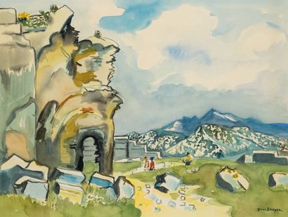 Yves BRAYER (1907-1990)

The Castle of Baux...