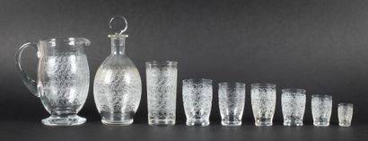 null BACCARAT - Rohan model

Part of service in engraved crystal including : 

12...