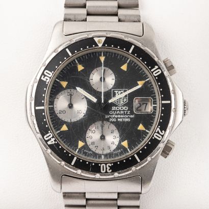  TAG HEUER -2000 
Chronograph watch, 36mm...