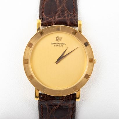 null 
RAYMOND WEIL 




Watch extra flat, case 34mm gilded metal, bracelet and gilded...