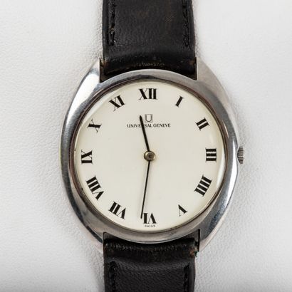  UNIVERSAL Geneva 
Men's watch, 36 mm steel...