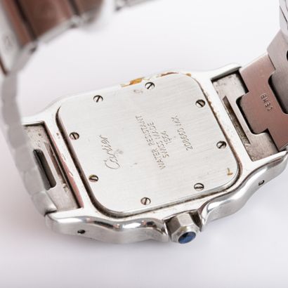 null 
CARTIER Santos 




Men's watch, 29 mm case and steel folding clasp bracelet,...