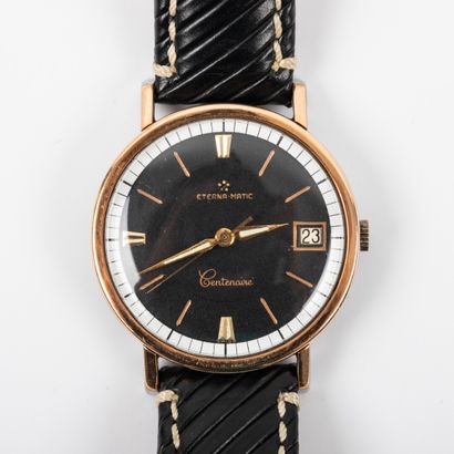 null 
ETERNA MATIC - "Centenary




Men's watch, 34 mm steel case, mechanical movement...