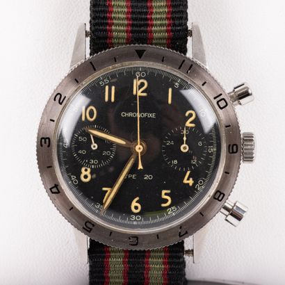 CHRONOFIXE Type 20 
Men's chronograph watch,...