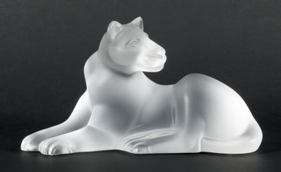 LALIQUE FRANCE

Lioness lying down

Proof...