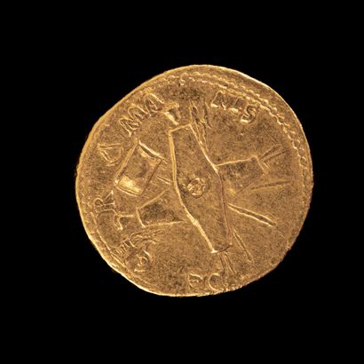 null NERON DRUSUS Aureus gold

R/ Shields and military sign 

Weight: 7.70 g - Rare...