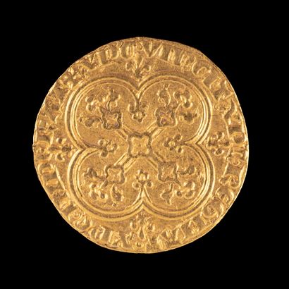  LOUIS X Le Hutin 
Agnel d'or légèrement plié - Très rare 
Poids: 3.70 g