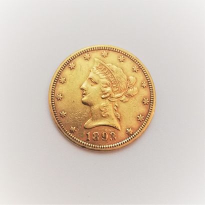 null 1 Pièce de 10 Dollars en or 1893