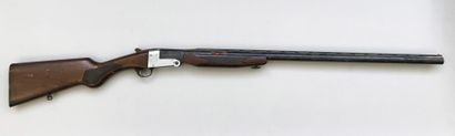 null Italian single shot tilting rifle, caliber 12/76. Barrel of 810mm with ventilated...